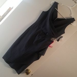 Alex evenings Size 4 new Grey dress